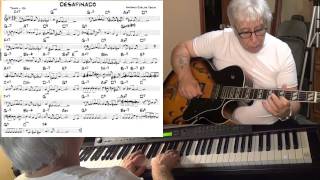 Desafinado  guitar amp piano jazz latin cover  Antonio Carlos Jobim  Yvan Jacques [upl. by Dougall]