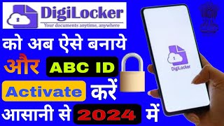 Digilocker Account Kaise Banaye  ABC ID kaise banaye digilocker  How to create Digilocker account [upl. by Ailecra]