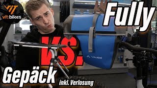 Abnehmbarer Gepäckträger auch für Fullys  Thule Tour Rack  vitbikesTV [upl. by Doralyn]