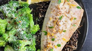 Air Fryer Sea Bass Recipe [upl. by Oigroig]