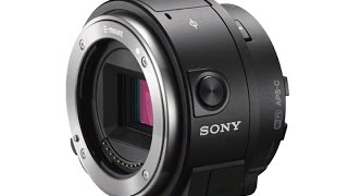 Sony ILCE QX1 E mount Interchangeable lens style camera announced [upl. by Inkster947]