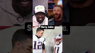 Julian Edelmans NFL impressions are comedy 😂 [upl. by Ardnasyl]