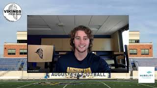 Season 1 Interview 4 Johnny Breeden DB at Augustana College d3 Vikings 92524 [upl. by Giza437]