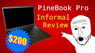 PineBook Pro An Informal Review [upl. by Pauletta385]