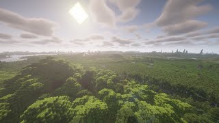 Distant Horizons 21 with WWOO  BSL shaders [upl. by Vitkun212]