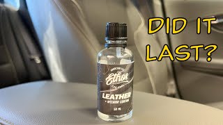 Ethos Leather amp Interior Coating 5 Month Update [upl. by Enajaras]