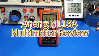 Aneng M118A Multimeter Review [upl. by Felipe]