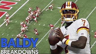 Breaking Down Dwayne Haskins Third Preseason Game  Baldy Breakdowns [upl. by Idet]