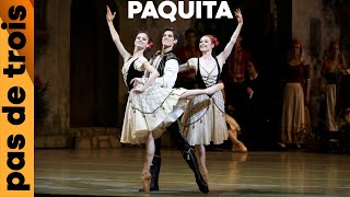 PAQUITA PAS DE TROIS Maria Khoreva amp Xander Parish amp Elena Evseeva [upl. by Eceryt]