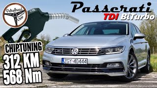 312 KM VW Passat B8 20 TDI  Ile NAJMNIEJ pali w mieście 51 s  100 kmh [upl. by Ynoble]