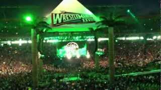 Triple H Ring Entrance at Wrestlemania 28 [upl. by Granniah]