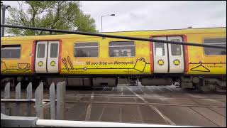 Leasowe Level Crossing Merseyside [upl. by Conan145]