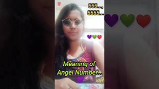 Angel Number 555  angel angelnumbers angelnumber angels spirituality spiritguides tarot [upl. by Ahse]