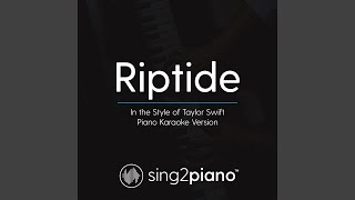 Riptide In the Style of Taylor Swift [upl. by Jonis]