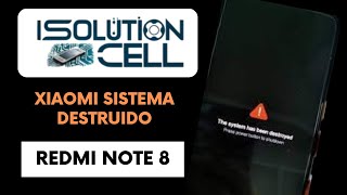 Redmi Note 8 O sistema foi destruído [upl. by Wichern448]