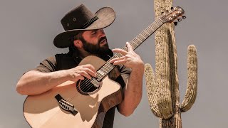 The most UNDERRATED song by MUSE Knights of Cydonia on Acoustic Guitar  Luca Stricagnoli [upl. by Nitza]