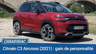 Citroën C3 Aircross 2021  un gain de personnalité [upl. by Salguod519]