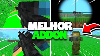 ATUALIZOU O MELHOR ADDONMOD DE ARMAS PARA MINECRAFT PE 120 Minecraft bedrock [upl. by Schechinger863]