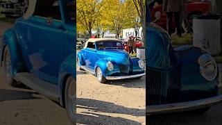 1939 Ford Deluxe Convertible Classic Car Drive By Engine Sound Packard Proving Grounds Fall 2024 [upl. by Inattyrb873]