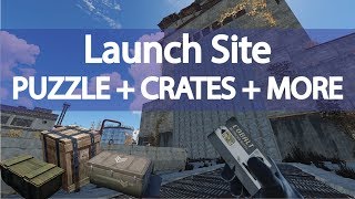 Rust Launch Site Guide  Puzzle  Crate Locations  No Radiation Spot [upl. by Esiouqrut]