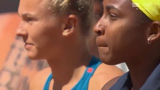 Coco Gauff 🇺🇸  Katerina Siniakova 🇨🇿 vs Jasmine Paolini  Sara Errani 🇮🇹 French Open Final [upl. by Dorolice]