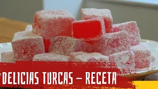 Delicia turca dulce  Lokum Receta TRADICIONAL [upl. by Nightingale]