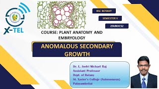 Anomalous Secondary GrowthPartI [upl. by Brindle]