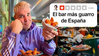 COMIENDO en el RESTAURANTE MÁS GUARRO de ESPAÑA 🫠 TODO LO TIRAN AL SUELO  PEPE EL GUARRO [upl. by Ateuqahs]