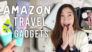 14 AMAZON TRAVEL GADGETS 2024 musthaves for travel [upl. by Namrak]