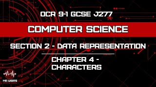 Data Representation  Chapter 4  Character Sets [upl. by Yebba]