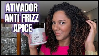 ATIVADOR ANTI FRIZZ ÁPICE [upl. by Mainis]