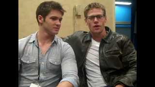 Zach Roerig amp Steven McQueen The Vampire Diaries  EYECON Interview [upl. by Pat]