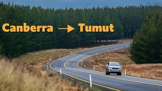 Canberra to Tumut Via the Brindabella Road [upl. by Notlim]