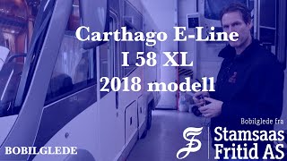 Hvordan bruke bobil Carthago E Line I 58 XL 2018 modell [upl. by Ru]