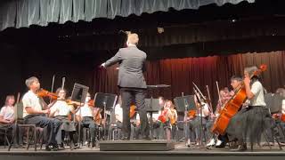 2022 Dec  CVMS Winter Orchestra  Music of Nutcracker Ballet  Riddhi  Siddhi  Bhavsar Twins [upl. by Justinian]