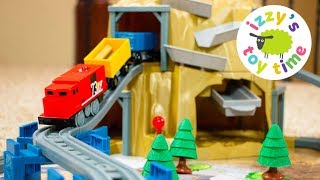 Wackmaster Power Rails Railway  Fun Toy Trains  GOLD MOUNTAIN Videos for Children [upl. by Drisko]