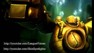 Blitzcrank Voice  Español Spanish  League of Legends [upl. by Jecoa]