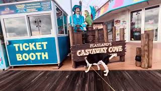 OCEAN CITY NJ BOARDWALK WITH A COONHOUND [upl. by Bergerac]