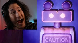 Markiplier losing his sanity while playing FNaF Security Breach RUIN [upl. by Nnaitsirhc391]