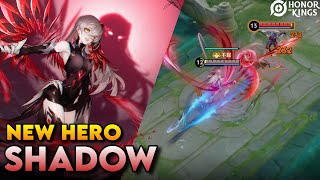 New Hero ShadowYing Gameplay  Honor of Kings [upl. by Atcele]