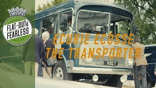 Is this the coolest bus ever Ecurie Ecosse Transporter [upl. by Atinihs682]