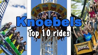 Top 10 rides at Knoebels  Elysburg Pennsylvania  2022 [upl. by Candide532]