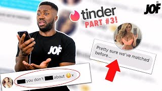 ASKING 100 GIRLS FOR THEIR NUMBER ON TINDER PART 3 [upl. by Lokkin]