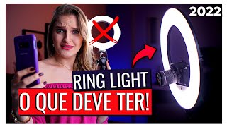 ✅ MELHOR RING LIGHT PARA VÍDEOS  Qual ring light comprar em 2023 [upl. by Godderd]