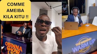 OBINNA CALLS OUT COMMENTATOR FOR COPYING HIS SHOW OBINNA SHOW LIVE  OBINNA VS COMMENTATOR [upl. by Bbor]