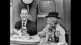 TODAY Show  Harpo reduces John Charles Daly to hysterics May 3 1961 CLEANED UP VERSION [upl. by Xantha]