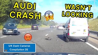 UK Dash Cameras  Compilation 25  2020 Bad Drivers Crashes  Close Calls [upl. by Ilenna]