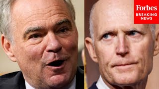 Rick Scott Blocks Unanimous Consent Request To Confirm Judicial Nominees Then Tim Kaine Responds [upl. by Nosiram663]