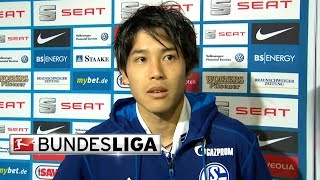 Uchida Talks Upcoming Champions League Match [upl. by Refinej]