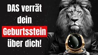 Das wird dich überraschen DAS verrät dein Geburtsstein über dich [upl. by Newo]